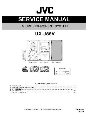 Сервисная инструкция JVC UX-J55V ― Manual-Shop.ru