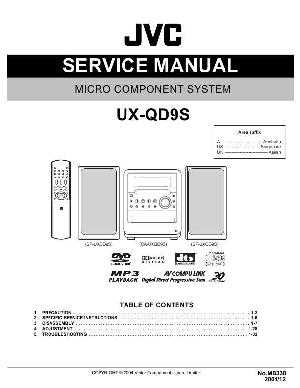 Сервисная инструкция JVC UX-QD9S ― Manual-Shop.ru