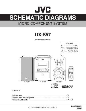 Service manual JVC UX-S57 ― Manual-Shop.ru