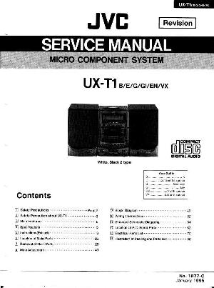 Сервисная инструкция JVC UX-T1 ― Manual-Shop.ru