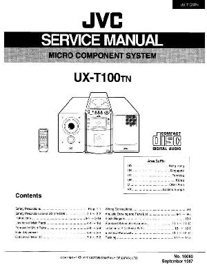Сервисная инструкция JVC UX-T100 ― Manual-Shop.ru