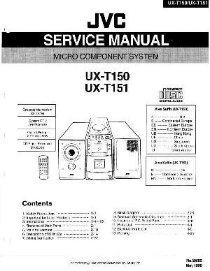 Сервисная инструкция JVC UX-T150, UX-T151 ― Manual-Shop.ru