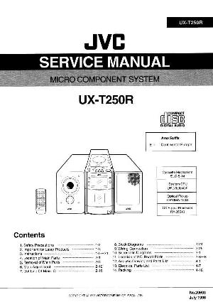 Сервисная инструкция JVC UX-T250R ― Manual-Shop.ru
