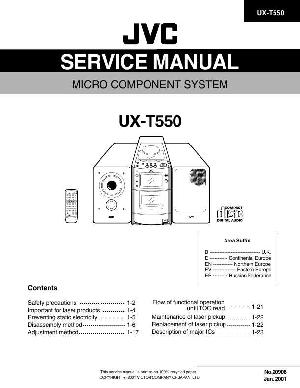 Service manual JVC UX-T550 ― Manual-Shop.ru