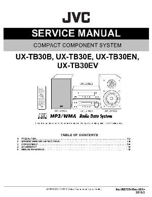 Сервисная инструкция JVC UX-TB30 ― Manual-Shop.ru