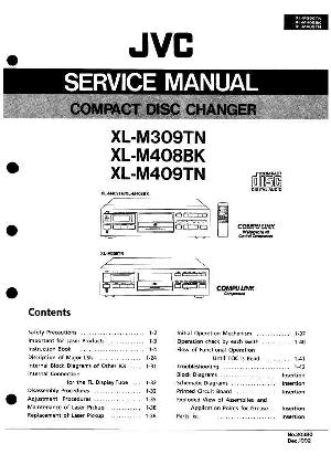 Service manual JVC XL-M309, XL-M408, XL-M409 ― Manual-Shop.ru