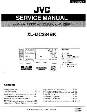 Сервисная инструкция JVC XL-MC334BK ― Manual-Shop.ru