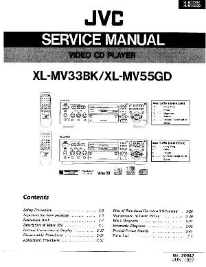 Service manual JVC XL-MV33BK, XL-MV55GD ― Manual-Shop.ru