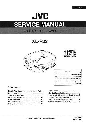 Service manual JVC XL-P23 ― Manual-Shop.ru
