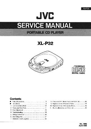 Сервисная инструкция JVC XL-P32 ― Manual-Shop.ru
