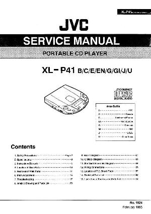 Сервисная инструкция JVC XL-P41 ― Manual-Shop.ru