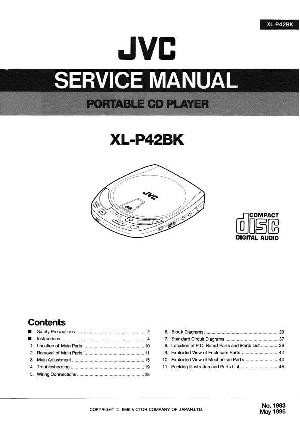 Сервисная инструкция JVC XL-P42BK ― Manual-Shop.ru