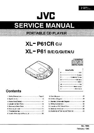 Сервисная инструкция JVC XL-P61 ― Manual-Shop.ru