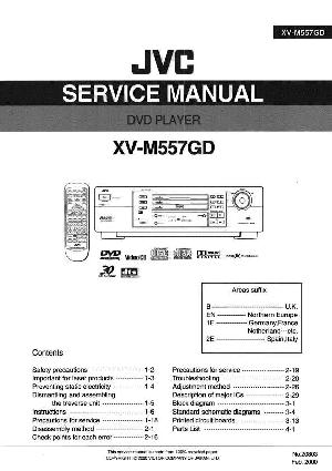 Сервисная инструкция JVC XV-M557GD ― Manual-Shop.ru