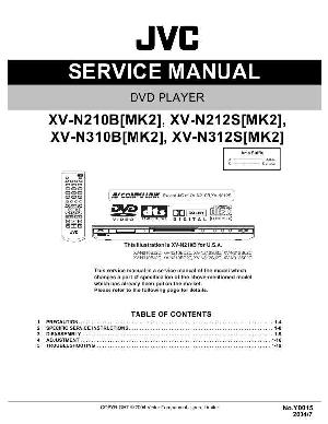 Service manual JVC XV-N210BMKII, XV-N212MKII, XV-N310BMKII, XV-N312MKII ― Manual-Shop.ru