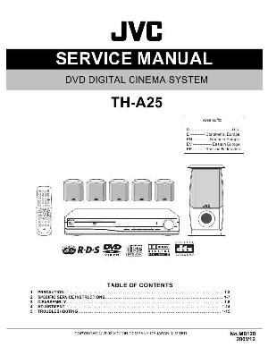 Сервисная инструкция JVC XV-THA25 ― Manual-Shop.ru