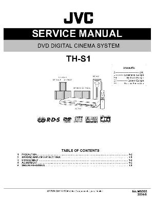 Сервисная инструкция JVC XV-THS1 ― Manual-Shop.ru