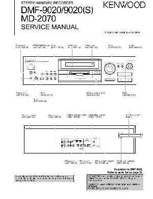 Сервисная инструкция Kenwood DMF-9020, MD-2070 ― Manual-Shop.ru