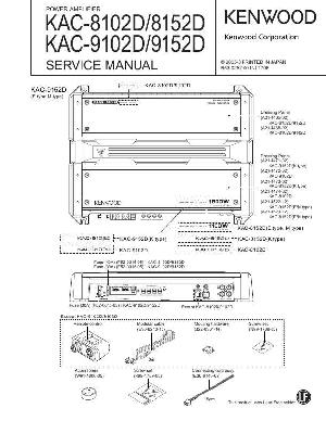 Сервисная инструкция Kenwood KAC-8102D, KAC-9102D ― Manual-Shop.ru