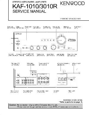 Service manual Kenwood KAF-1010, KAF-3010R ― Manual-Shop.ru