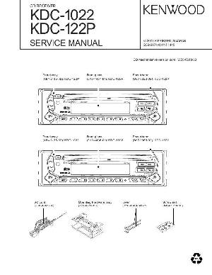 Service manual Kenwood KDC-1022, KDC-122P ― Manual-Shop.ru
