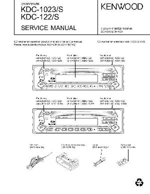 Сервисная инструкция Kenwood KDC-1023, KDC-122 ― Manual-Shop.ru
