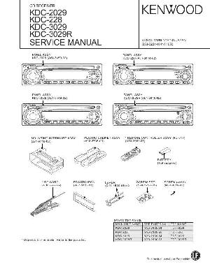 Сервисная инструкция Kenwood KDC-228, KDC-2029, KDC-3029R ― Manual-Shop.ru