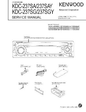 Сервисная инструкция Kenwood KDC-237S ― Manual-Shop.ru