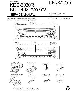 Сервисная инструкция Kenwood KDC-3020R, KDC-4021 ― Manual-Shop.ru