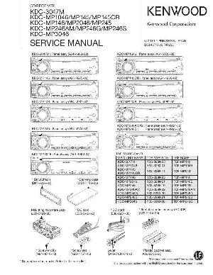 Service manual Kenwood KDC-3047M, KDC-MP1046, KDC-MP145, KDC-MP146, KDC-MP2046, KDC-MP245, KDC-MP246, KDC-MP3046 ― Manual-Shop.ru