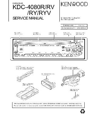 Service manual Kenwood KDC-4080R ― Manual-Shop.ru