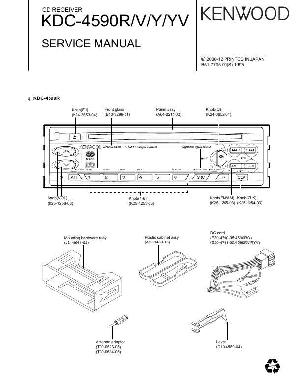 Service manual Kenwood KDC-4590R ― Manual-Shop.ru