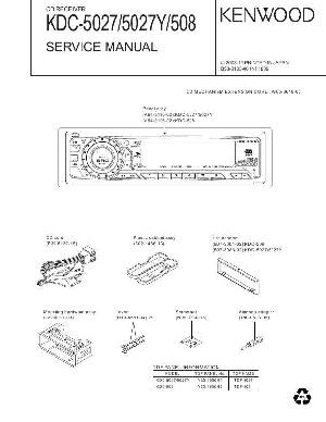 Service manual Kenwood KDC-5027, KDC-508 ― Manual-Shop.ru