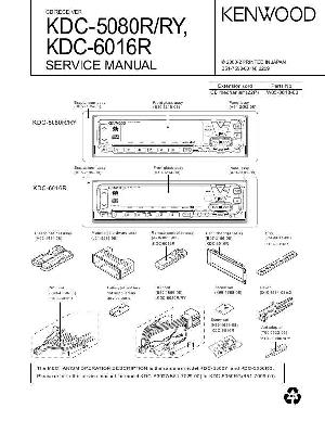 Service manual Kenwood KDC-5080R, KDC-6016R ― Manual-Shop.ru