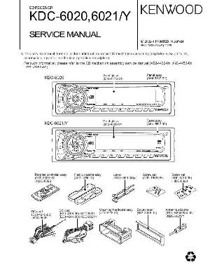 Service manual Kenwood KDC-6020, KDC-6021 ― Manual-Shop.ru