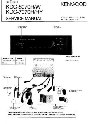 Service manual Kenwood KDC-7070R, KDC-8070R ― Manual-Shop.ru
