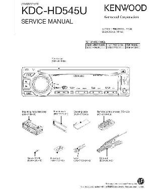 Service manual Kenwood KDC-HD545U ― Manual-Shop.ru