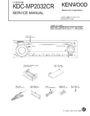 Service manual Kenwood KDC-MP2032CR ― Manual-Shop.ru