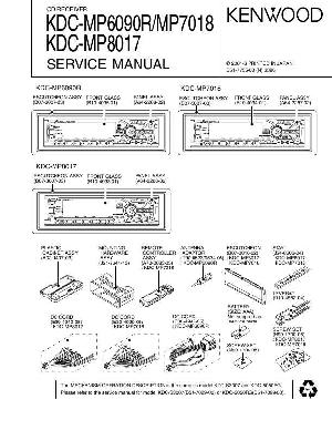 Service manual Kenwood KDC-MP6090R, KDC-MP7018, KDC-MP8017 ― Manual-Shop.ru