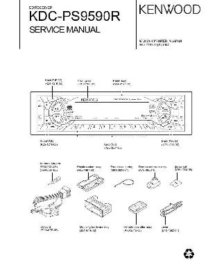 Service manual Kenwood KDC-PS9590R ― Manual-Shop.ru