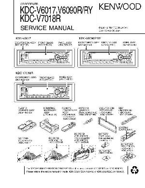 Service manual Kenwood KDC-V6017, KDC-V6090R, KDC-V7018R ― Manual-Shop.ru