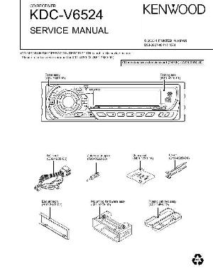 Сервисная инструкция Kenwood KDC-V6524 ― Manual-Shop.ru