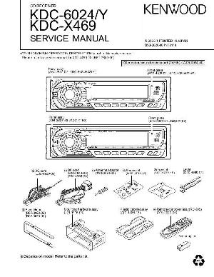 Service manual Kenwood KDC-X469, KDC-6024 ― Manual-Shop.ru