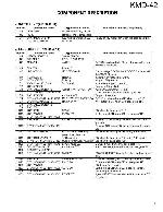 Сервисная инструкция Kenwood KMD-42