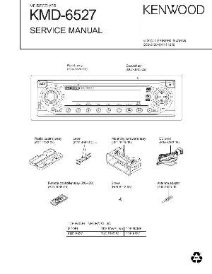 Service manual Kenwood KMD-6527 ― Manual-Shop.ru