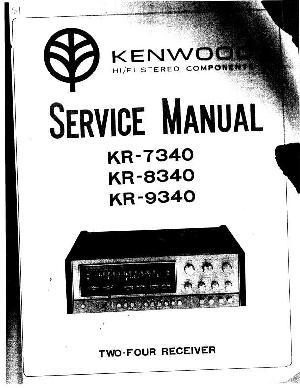 Сервисная инструкция Kenwood KR-7340, KR-8340, KR-9340 ― Manual-Shop.ru