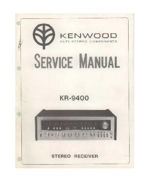 Сервисная инструкция Kenwood KR-9400 ― Manual-Shop.ru