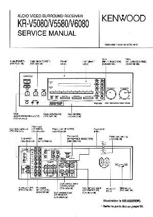 Сервисная инструкция Kenwood KR-V5080, KR-V5580, KR-V6080 ― Manual-Shop.ru