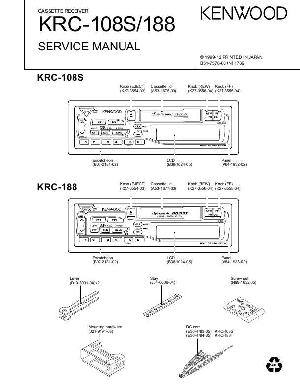 Сервисная инструкция Kenwood KRC-108S, KRC-188 ― Manual-Shop.ru
