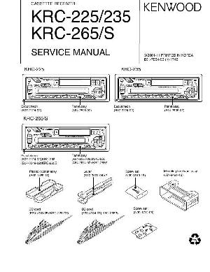 Сервисная инструкция Kenwood KRC-225, KRC-235, KRC-265 ― Manual-Shop.ru